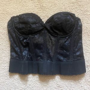 Black Lacey Corset Top